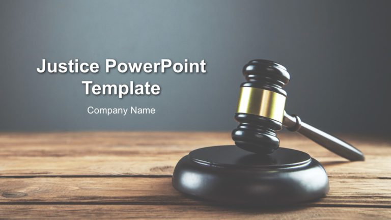 Justice PowerPoint Template & Google Slides Theme