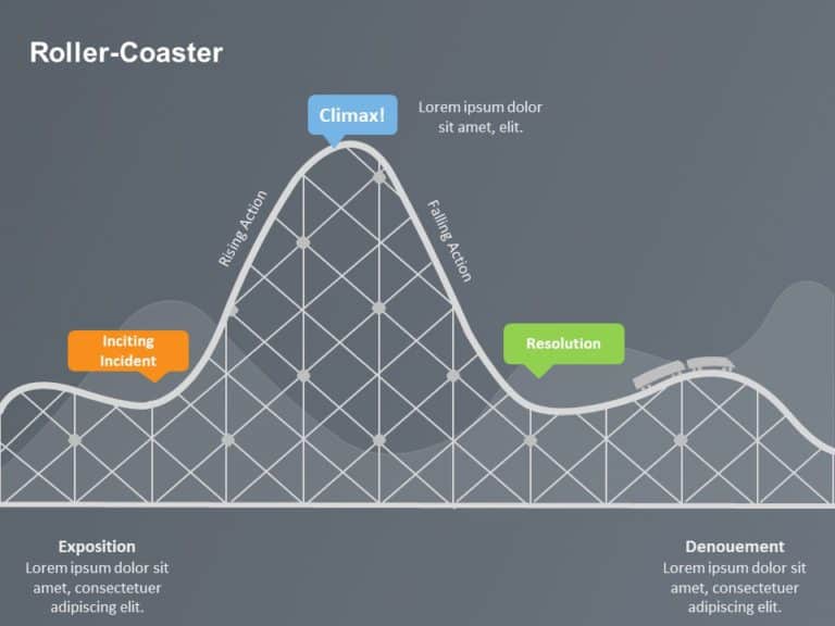 Roller Coaster PowerPoint Template