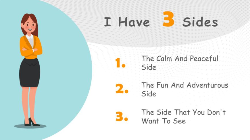 Funny About Me PowerPoint Template