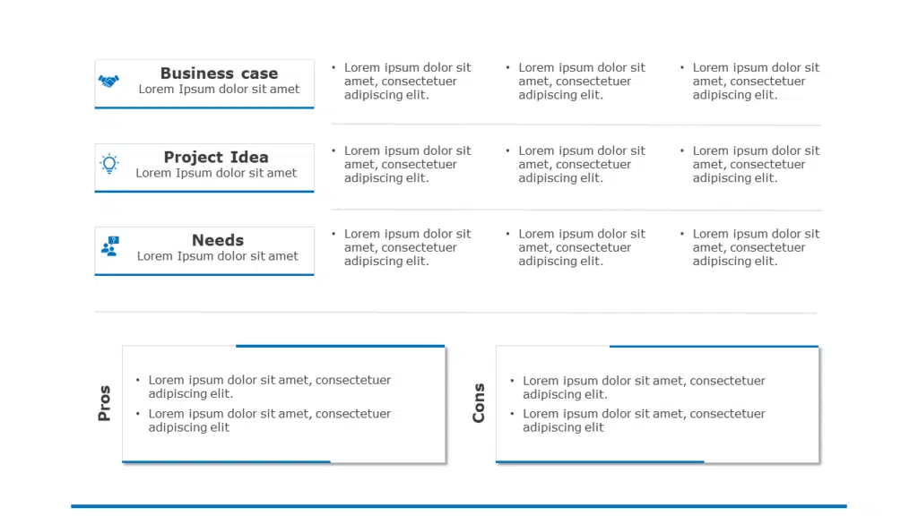 Business case template