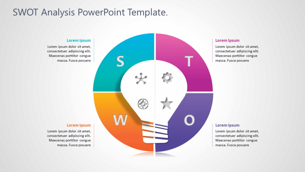 PowerPoint Template for Personal SWOT Analysis