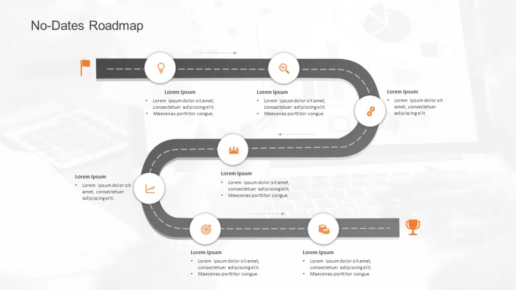 No-Dates Roadmap Templat