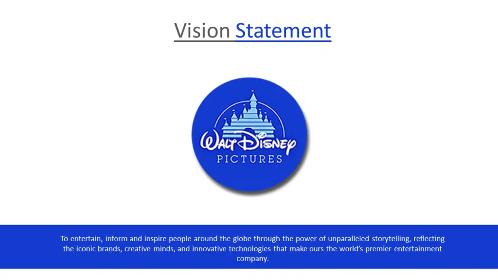 Disney vision statement