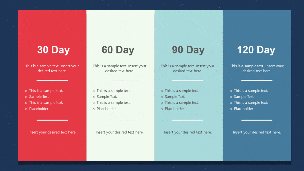 30 60 90 Day Plan Example