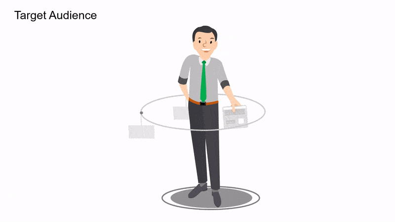 Target Audience Animated Template