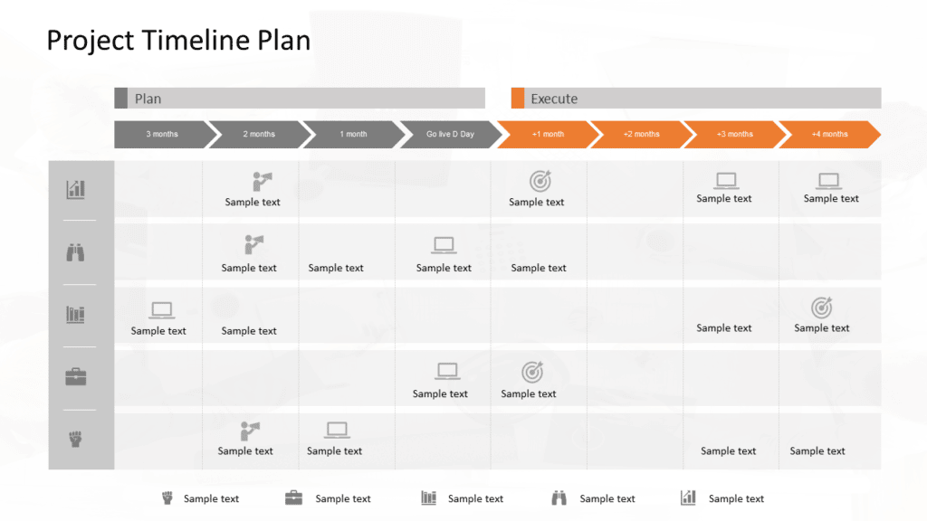 Project Timeline Template PPT