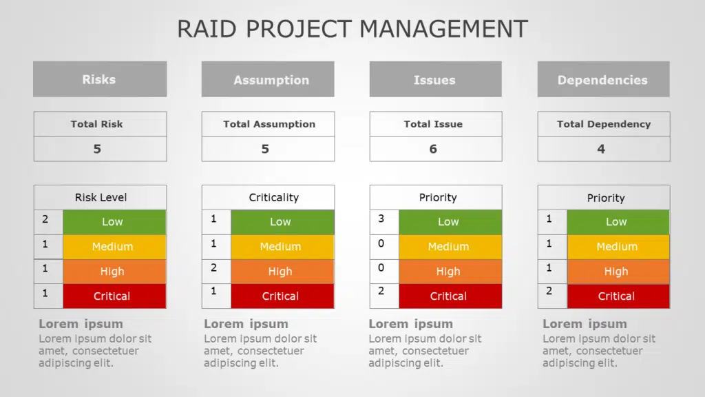 Raid Project Management