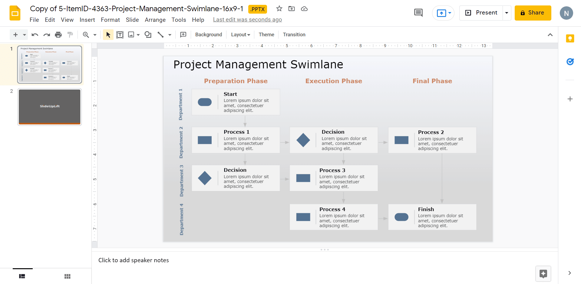 Learn How To Make A Flowchart In Google Slides | Google Slides Tutorial