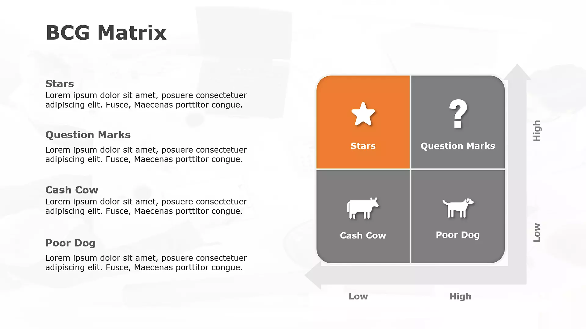 BCG Matrix Template 1