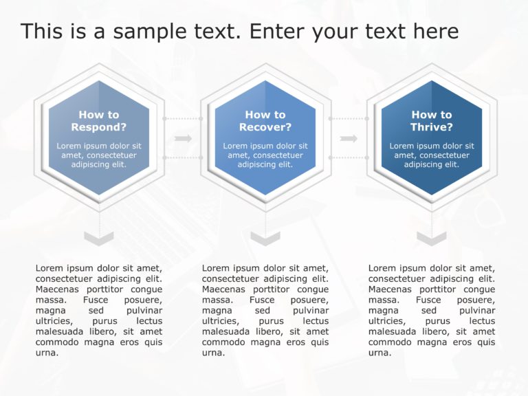 Animated Crisis Management Framework PowerPoint Template & Google Slides Theme