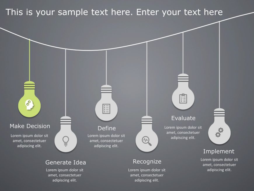 Animated Issue Resolution PowerPoint Template