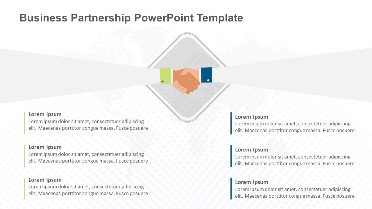 Partners Powerpoint Business Partnership PowerPoint Template