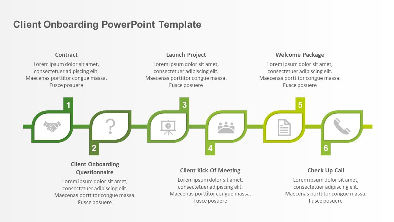 Client Onboarding PowerPoint Template & Google Slides Theme