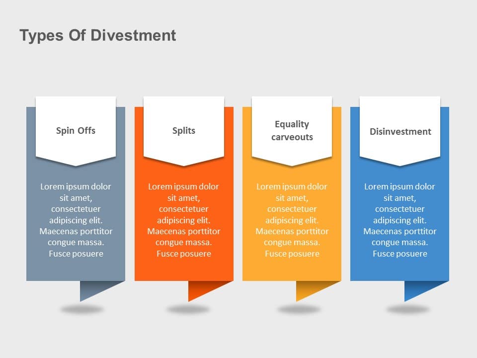 Divestment Strategies PowerPoint Template & Google Slides Theme