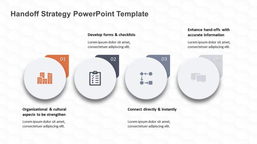 Handoff Strategy PowerPoint Template