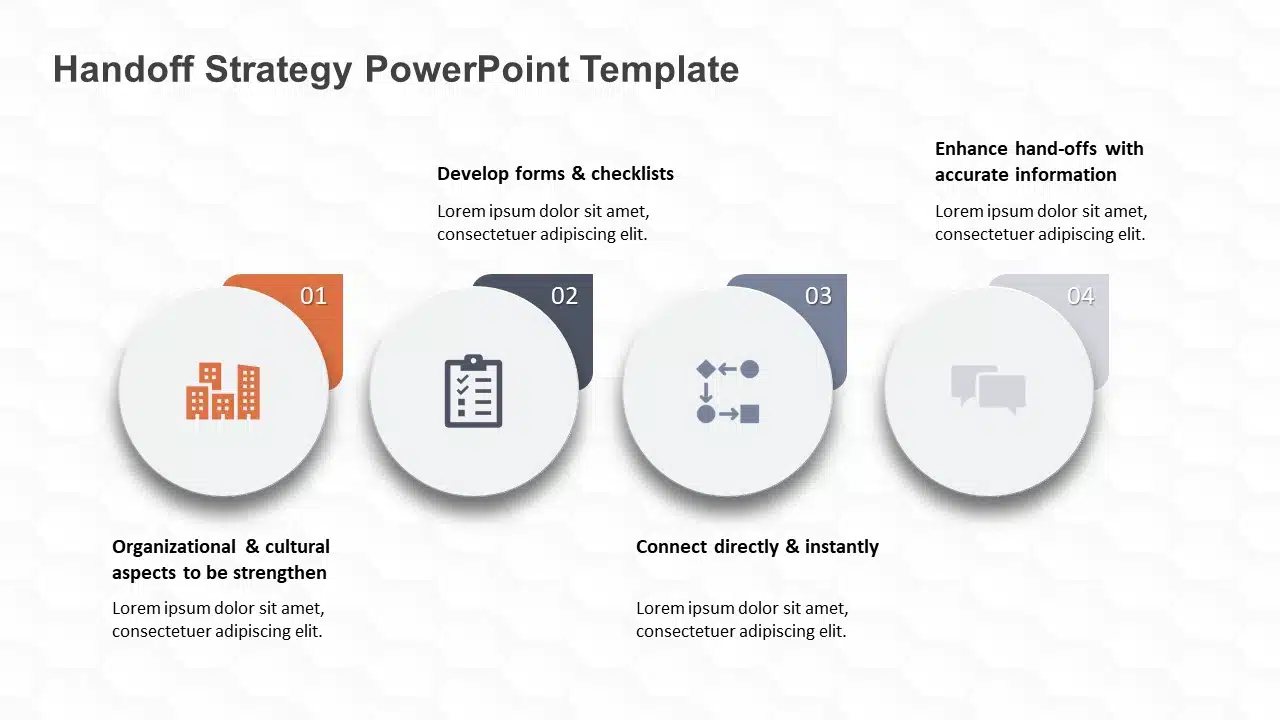 Handoff Strategy PowerPoint Template & Google Slides Theme