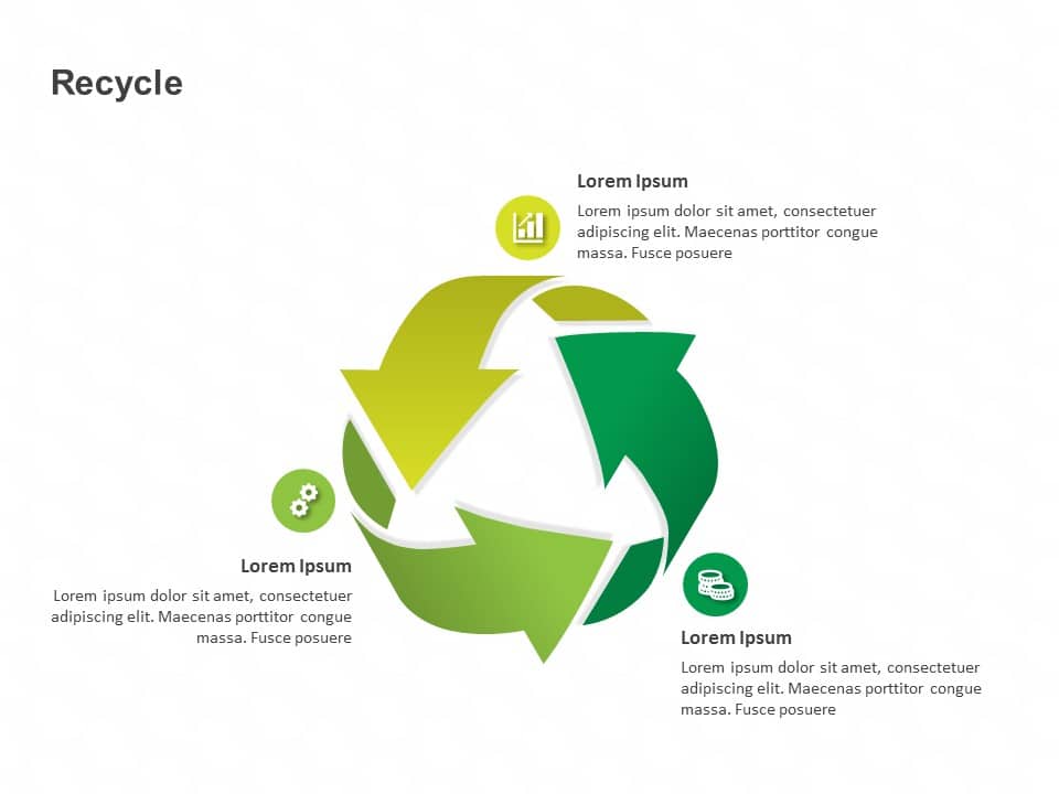 Recycle Diagram PowerPoint Template