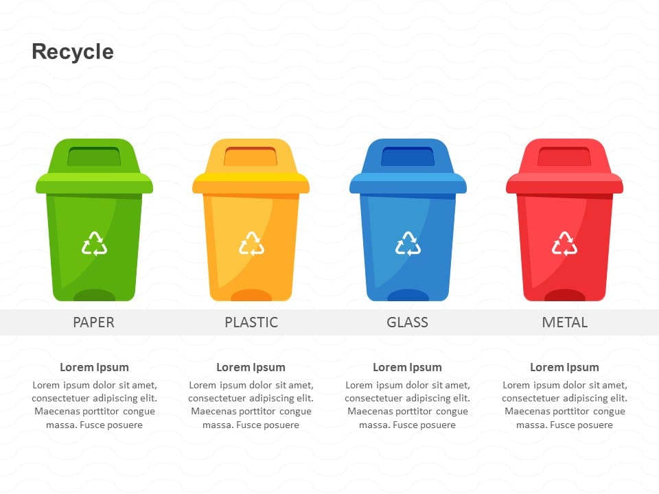 Recycle PowerPoint Template & Google Slides Theme