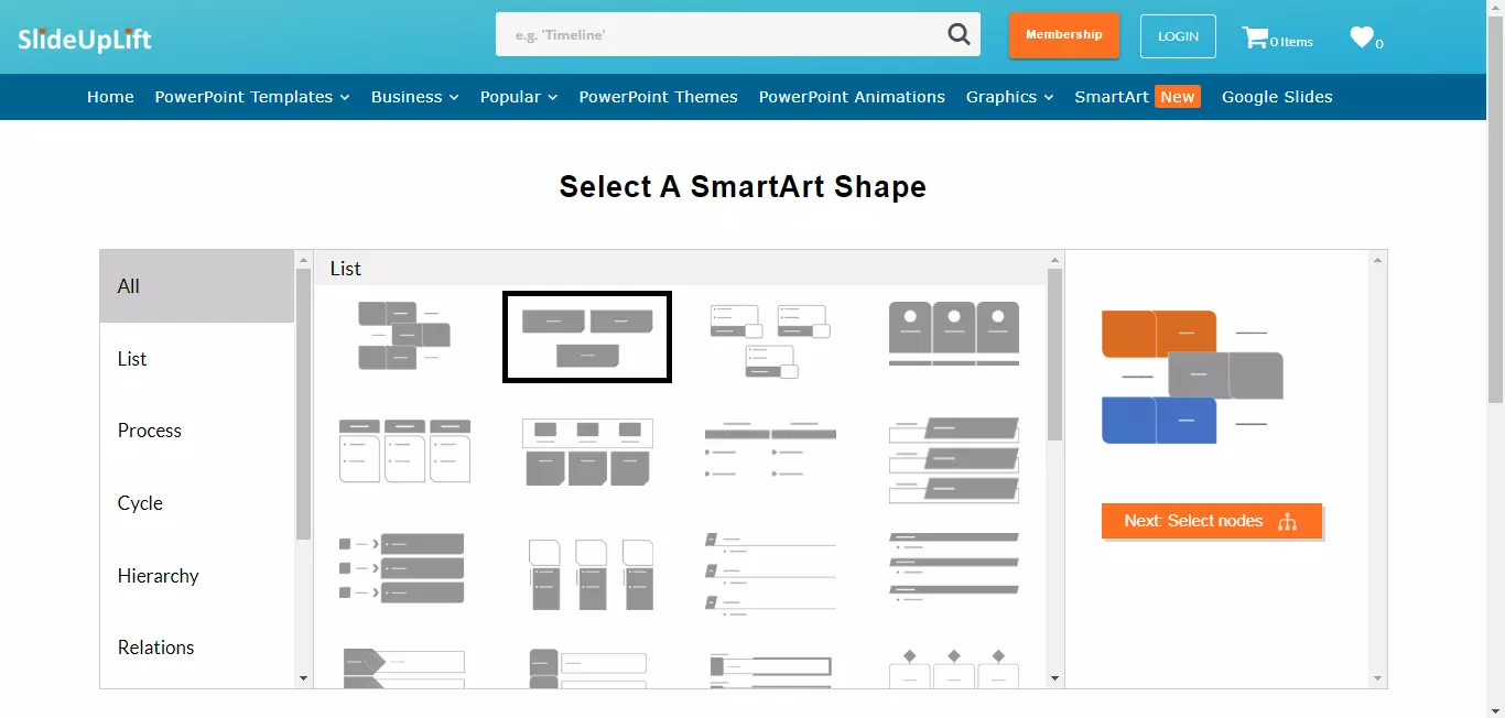 How to use SmartArt Templates