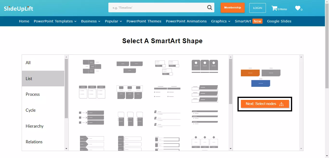 How to use SmartArt Templates?