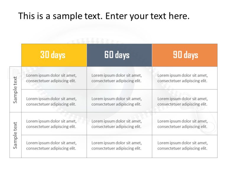 30 60 90 day job plan template