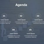 Animated Agenda PowerPoint Template 14 & Google Slides Theme