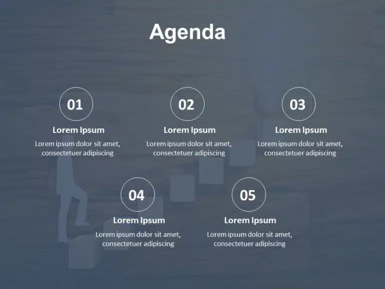 Animated Agenda PowerPoint Template 14 & Google Slides Theme