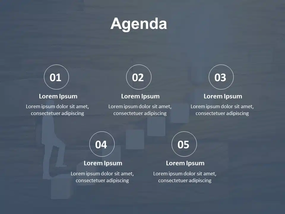 Animated Agenda PowerPoint Template 14