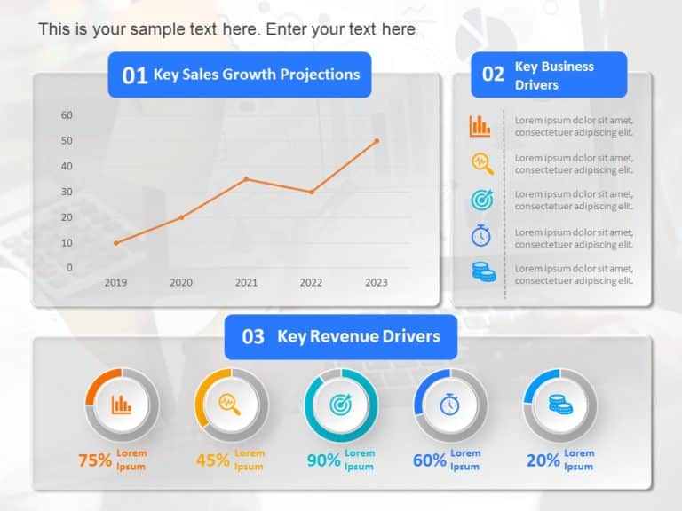 Animated Business Plan Dashboard 1 PowerPoint Template & Google Slides Theme