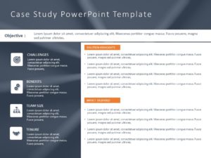 Animated Case Study 4 PowerPoint Template | SlideUpLift