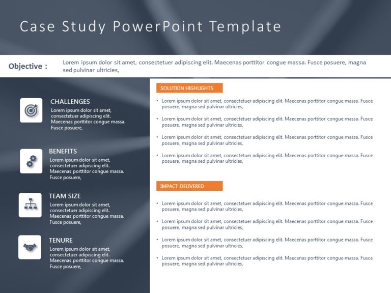 Animated Case Study 15 PowerPoint Template & Google Slides Theme