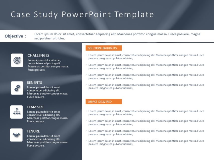 Animated Case Study 4 PowerPoint Template | SlideUpLift