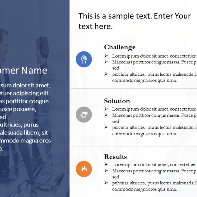 Animated Case Study 4 PowerPoint Template Animated Case Study 4 PowerPoint Template