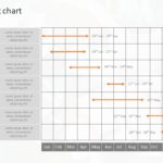 Gantt Chart 5 PowerPoint Template