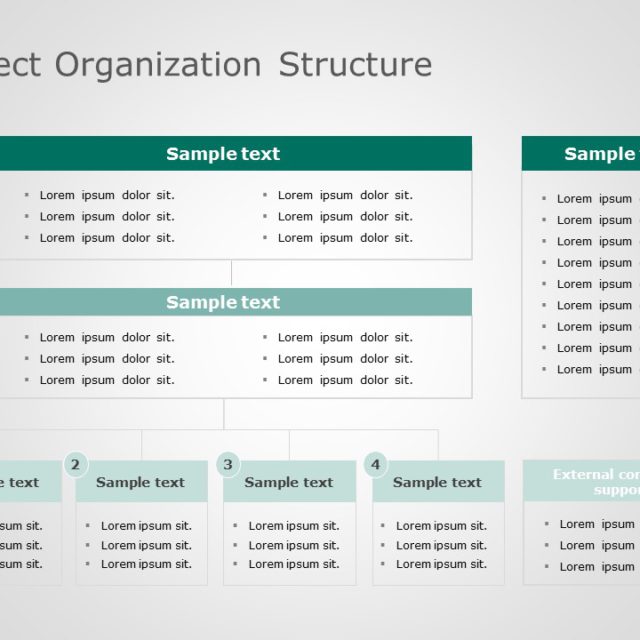 Shareholder Structure PowerPoint Template