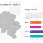 Belgium Map PowerPoint Template 01 & Google Slides Theme