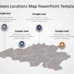 Belgium Map PowerPoint Template 02 & Google Slides Theme