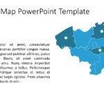 Belgium Map PowerPoint Template 06 & Google Slides Theme