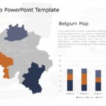 Belgium Map PowerPoint Template 07 & Google Slides Theme