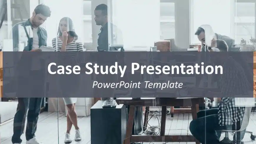 Case Study Presentation PowerPoint Template