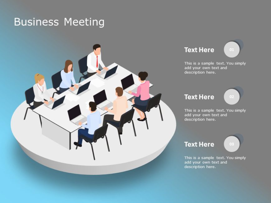 Conference Meeting Agenda PowerPoint Template