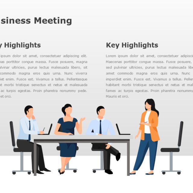 Conference Meeting PowerPoint Template
