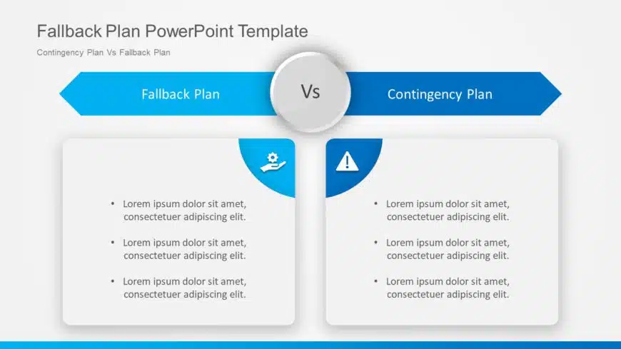 Fallback Plan PowerPoint Template