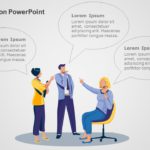 Group Discussion PowerPoint Template & Google Slides Theme