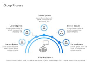 Overlaped Process PowerPoint Template | SlideUpLift