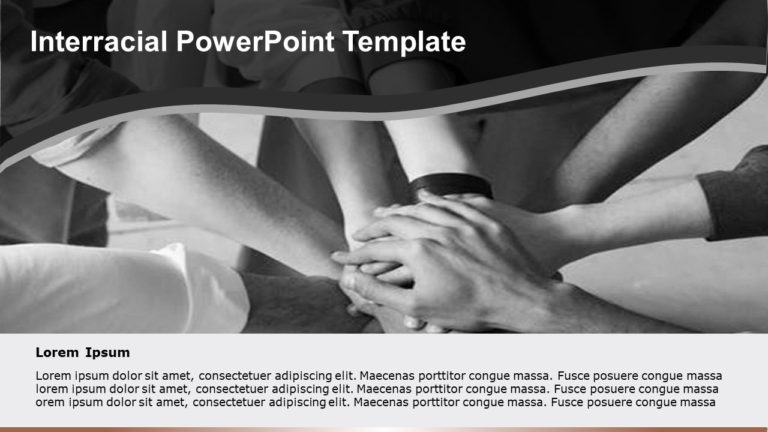 Interracial PowerPoint Template & Google Slides Theme