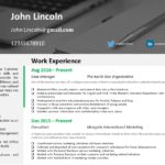 Modern Resume PowerPoint Template & Google Slides Theme