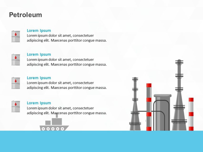 Oil and Gas Industry PowerPoint Template | SlideUpLift