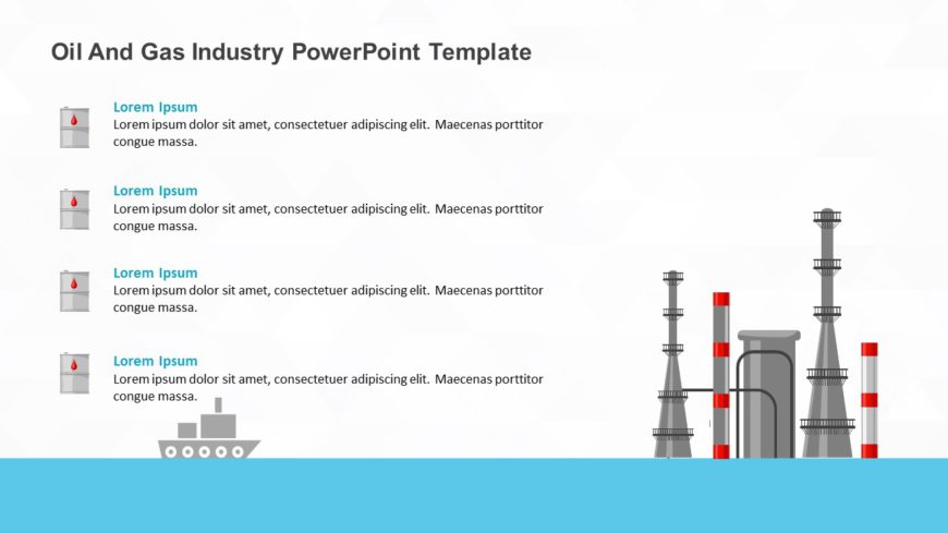 Oil and Gas Industry PowerPoint Template