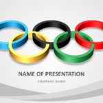 Olympics Cover PowerPoint Template & Google Slides Theme